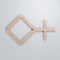 Ekena Millwork Extra Small Cameron Decorative Fretwork Wood Wall Panels, Alder, 12 1/4"W x 7 3/8"H x 3/8"T WALW08X08X0375CAMAL - alternate 3